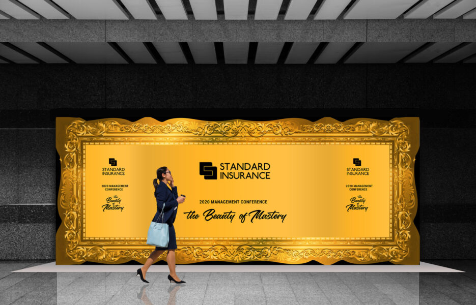 mock up full blank advertising billboard at underground trai,  background large LCD advertisement